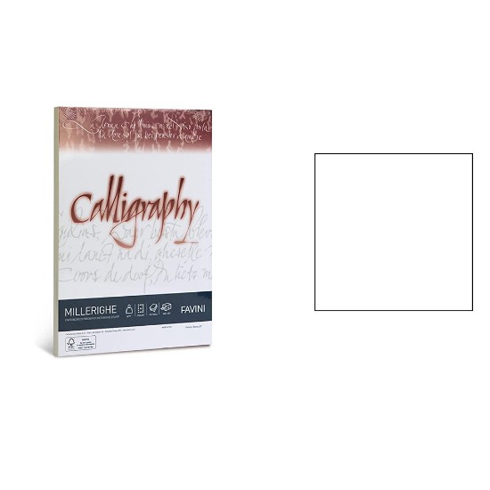 Picture of Sheets (50) Α4 100g White (01) Calligraphy Millerighe