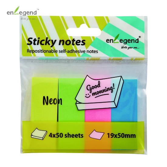 Picture of Stick notes 19X50, 4 colors (50pcs per color)