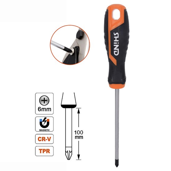 Picture of CROSS SCREWDRIVER PH1X100mm