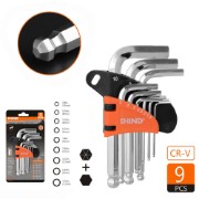 Εικόνα της 1,5-10mm Σετ Άλλεν Μπιλιας  Κοντα