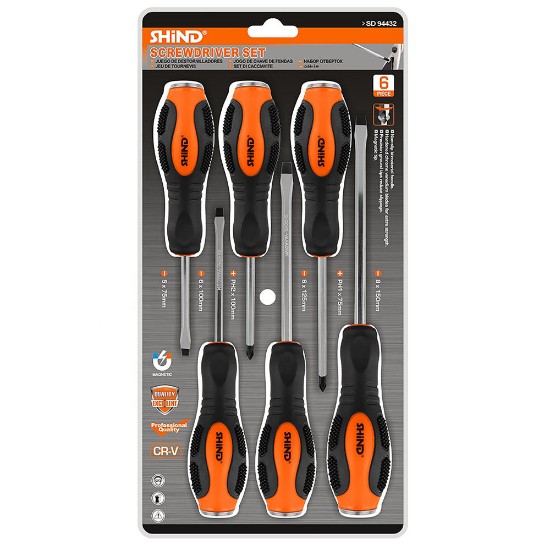 Picture of 6-PIECE IMPACT SCREWDRIVER SET