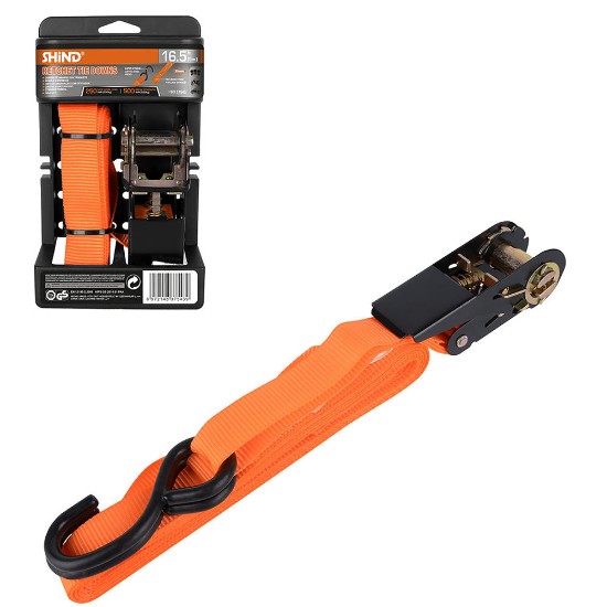 Εικόνα της 5mx25mm 250/500kg, Ιμάντας Συσφίξεως με Καστάνια Βαρέος Τύπου