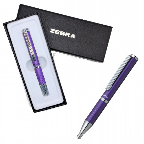 Picture of Ball Pen SLF1 0.7mm Purple  blue writing