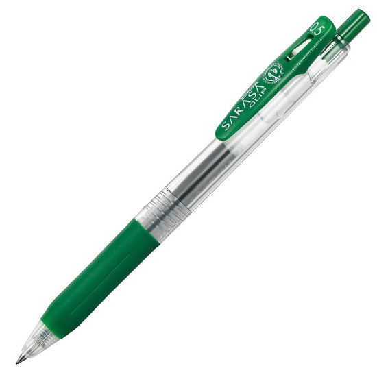 Picture of Sarasa Clip Gel Pen 0.5 - Green (JJ15-VIR)