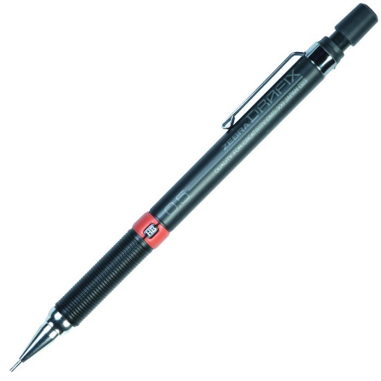 Picture of Drafix Mechanical Pencil 0.5 black with eraser