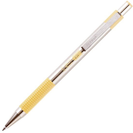 Εικόνα της Ball F-301 pastel 0,7mm Κίτρινο - μπλε γραφής Στυλό