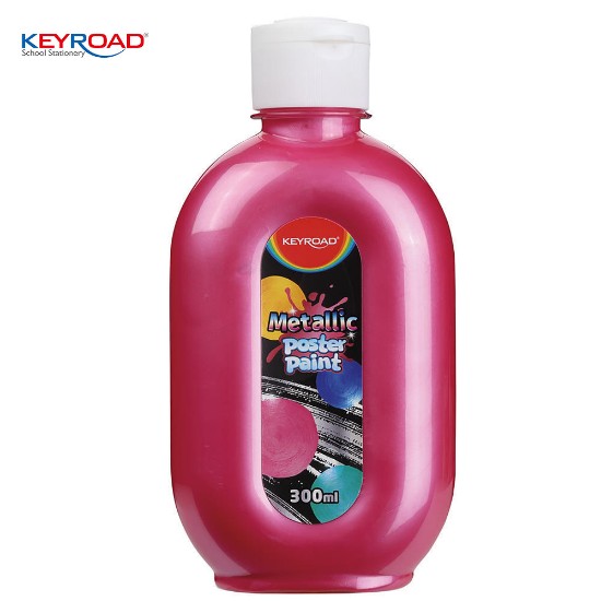 Picture of 300ml Poster Color bottle metallic red