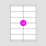 Picture of Adhesive Labels 105x46 [12]