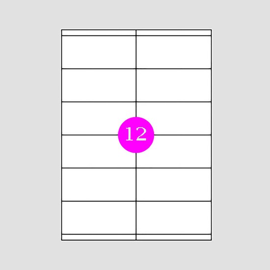 Picture of Adhesive Labels 105x46 [12]