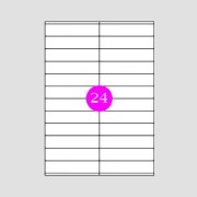 Picture of Adhesive Labels 105x23 [24]