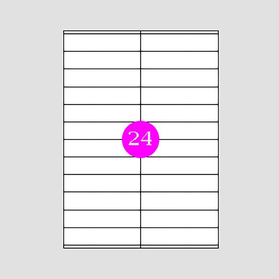 Picture of Adhesive Labels 105x23 [24]