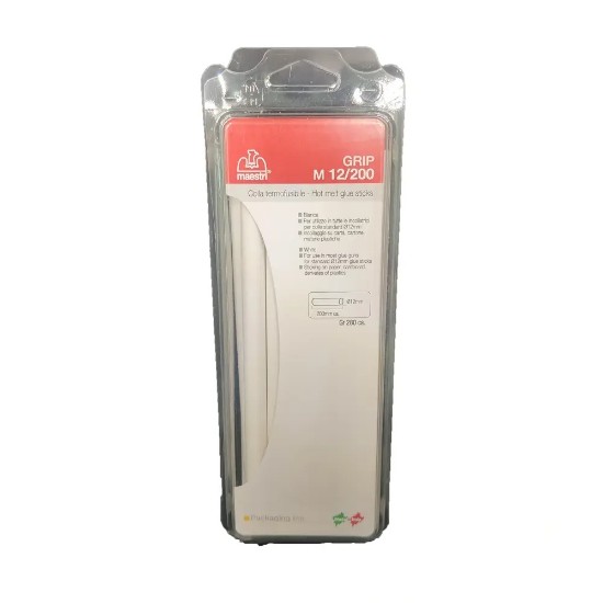 Εικόνα της M 12 200 Λευκοί 280gr Ράβδοι Σιλικόνης