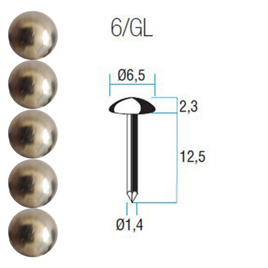 Εικόνα της 6άρης νίκελ ίσιος Καπαράς