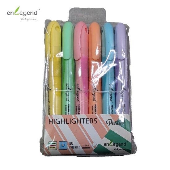 Εικόνα της 6 Pastel μαρκαδόροι υπογράμμισης