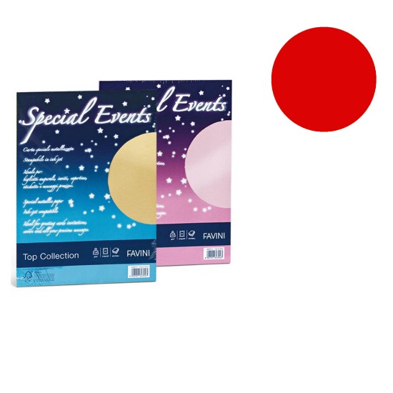 Picture of Envelopes (5) 7,6x11 120g + Cards (5) 250g Red (08) Special Events