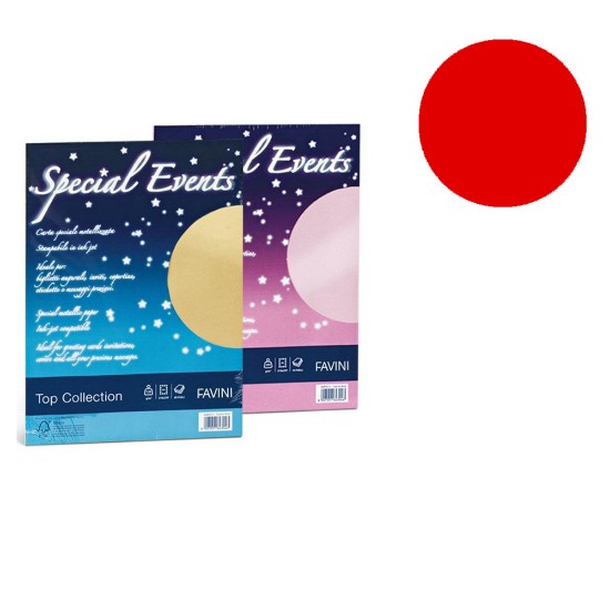 Picture of Envelopes (5) 17x17 120g + Cards (5) 250g Red (08) Special Events