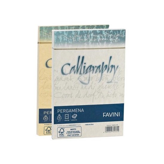 Εικόνα της Φάκελοι (25) 12x18 90g Φουντουκί (04) Calligraphy Pergamena