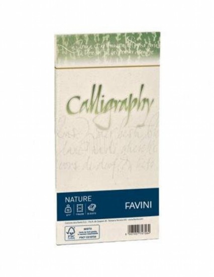Εικόνα της Φάκελοι (25) 11x22 100g Εσπεριδοειδούς Caligraphy Nature