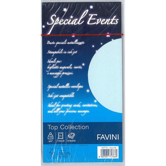Picture of Envelopes (10) 11x22 120g Light Blueι (02) Special Events