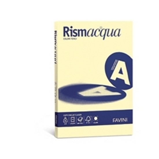 Εικόνα της Φύλλα (200) Α3 140g Απαλό Κίτρινο (07) RISMACQUA