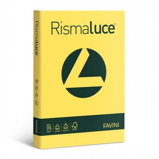 Εικόνα της Φύλλα (200) Α3 140g Κίτρινο Ήλιου (53) RISMALUCE