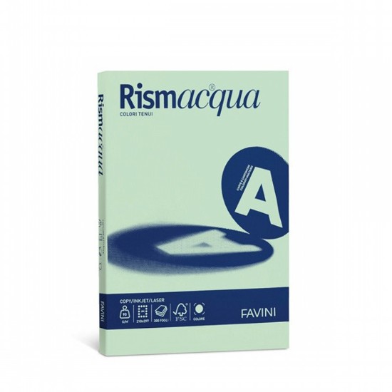 Εικόνα της Φύλλα (200) Α3 140g Απαλό Πράσινο (09) RISMACQUA