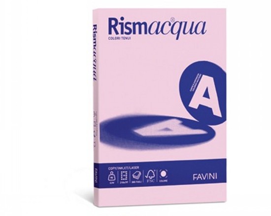 Picture of Sheets (200) A4 140g Purple (10) RISMACQUA