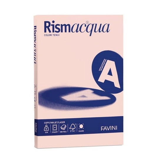 Picture of Sheets (125) A4 200g Pink (05) RISMACQUA