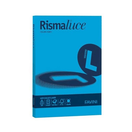Picture of Sheets (125) A4 200g Blue (55) RISMALUCE