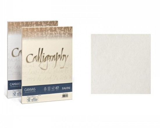Εικόνα της Φύλλα (50) Α4 100g Λευκά (01) Calligraphy Canvas