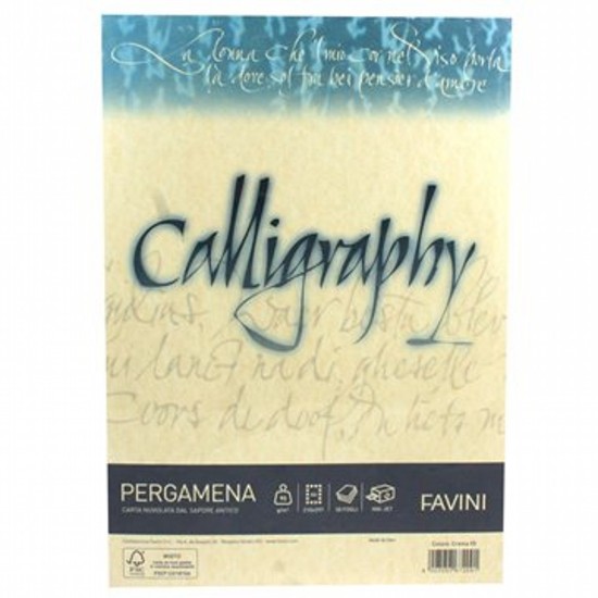 Εικόνα της Φύλλα (50) Α4 90g Κρέμ (05) Calligraphy Pergamena