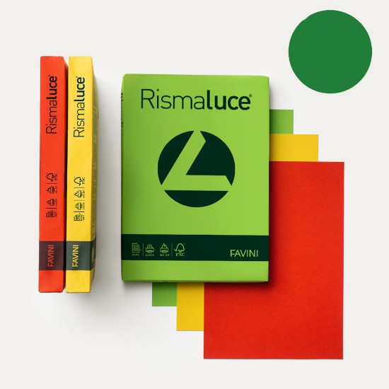 Εικόνα της Φύλλα (100) A4 90g Πράσινο (60) RISMALUCE