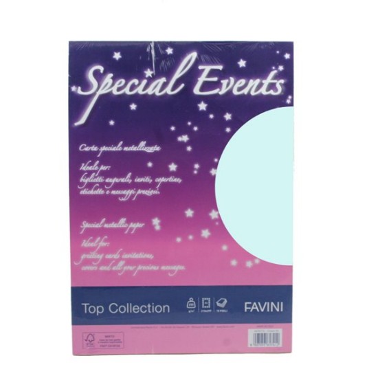 Picture of Sheets (10) Α4 250g Light Blueι (02) Special Events