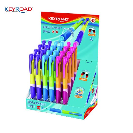 Picture of 24 Smoozzy Ball Pens 1.0mm Blue