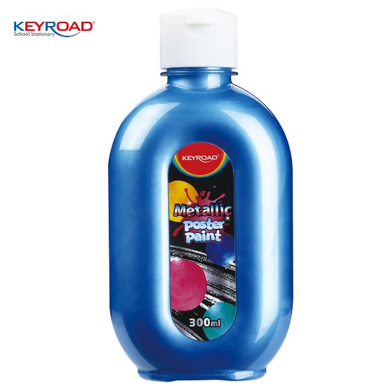 Picture of 300ml Poster Color bottle metallic blue
