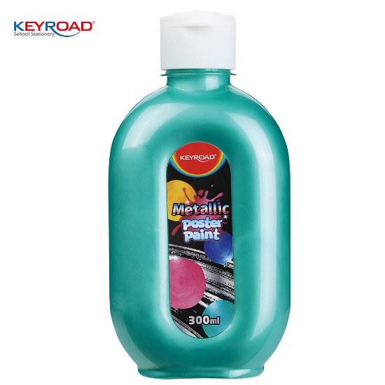 Picture of 300ml Poster Color bottle metallic green