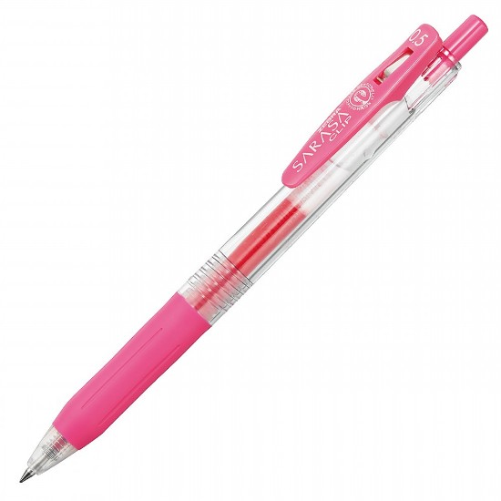 Picture of Sarasa Clip Gel Pen 0.5  Pink (JJ15P)