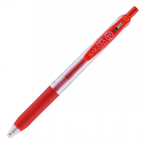 Picture of Sarasa Clip Gel Pen 0.7  Red (JJB15R)