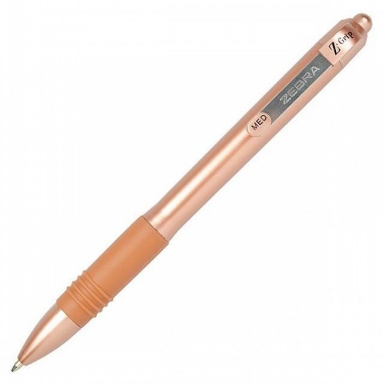 Εικόνα της Ball Z-Grip Smooth Rose Gold 1,0mm - μπλε γραφής Στυλό