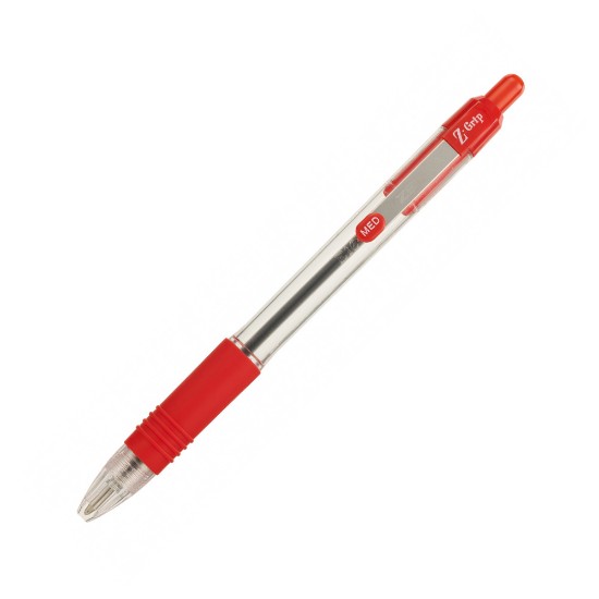 Εικόνα της Ball Z-Grip 1.0mm - κόκκινης γραφής Στυλό