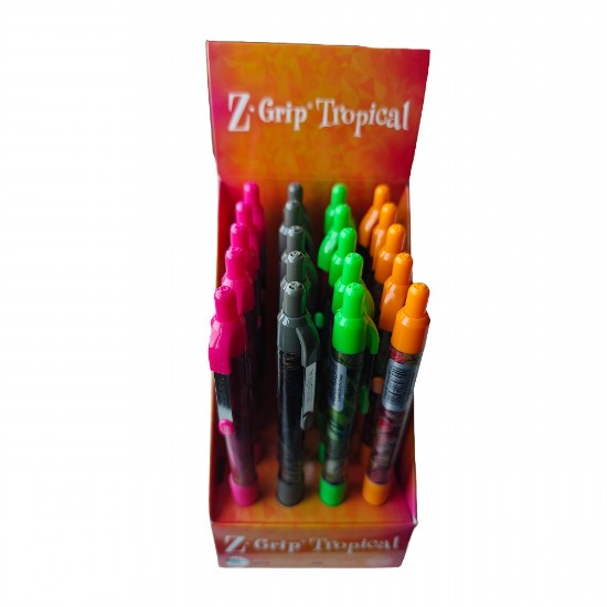 Εικόνα της 20 Ball Z-Grip Tropical 1,0mm - μπλε γραφής Στυλό