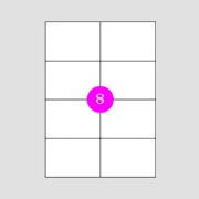 Picture of Adhesive Labels 105x74 [8]