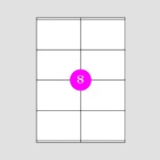Picture of Adhesive Labels 105x72 [8]