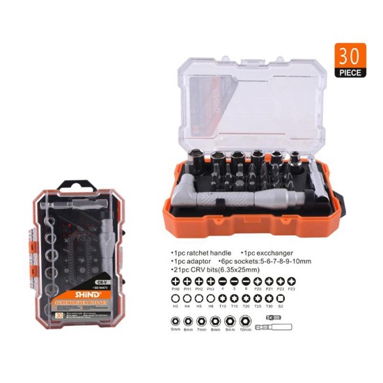 Picture of 30-PIECE ANGLE SCREWDRIVER SET