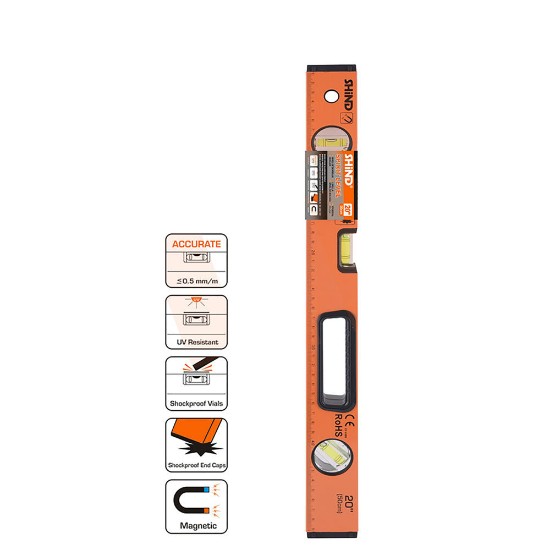Picture of ALUMINUM MAGNETIC LEVEL 40cm