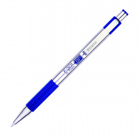Picture of Ball Pen F-301 0.7mm blue - blue writing