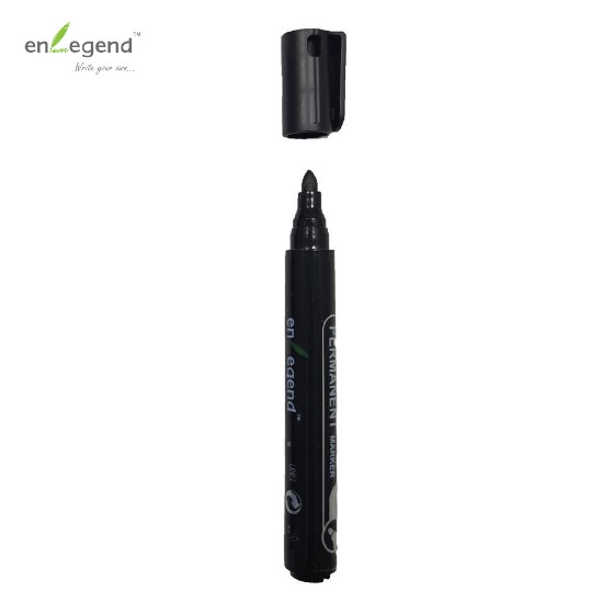 Picture of Refillable black permanent marker
