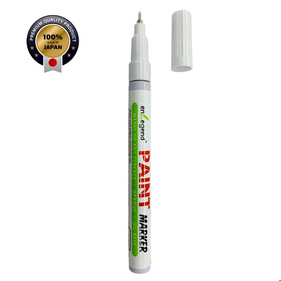 Εικόνα της 1.0mm Λευκός μαρκαδόρος λαδιού
