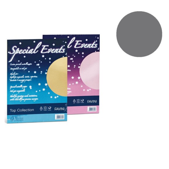 Picture of Envelopes (5) 7,6x11 120g + Cards (5) 250g Silver (03) Special Events