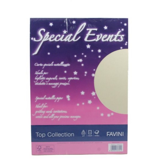 Εικόνα της Φύλλα (10) Α4 250g Κρεμ (06) Special Events